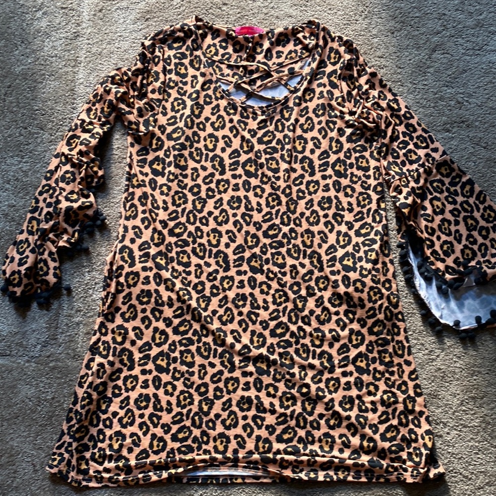 Simply Southern animal print dress.